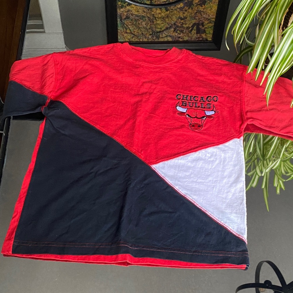 Kids Vintage Chicago Bulls Jump Ball Club Tee, Kids 10-12